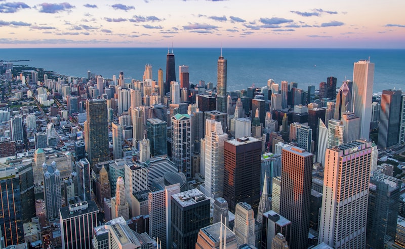 Chicago financial district — CME Group operations